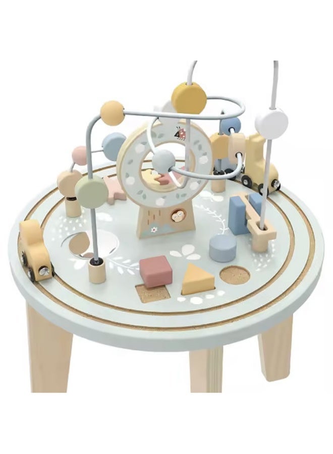 TOOKY TOY TookyToy Toddler Activity Table - Sage Green - Image 2